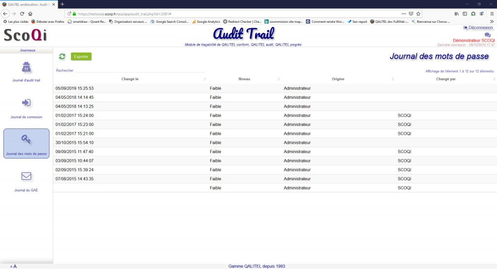 logiciel-gestion-non-conformite-action-qualite-qalitel-conform - module-tracabilite-audit-trail-qalitel-audit-conform-progres-mot-passe