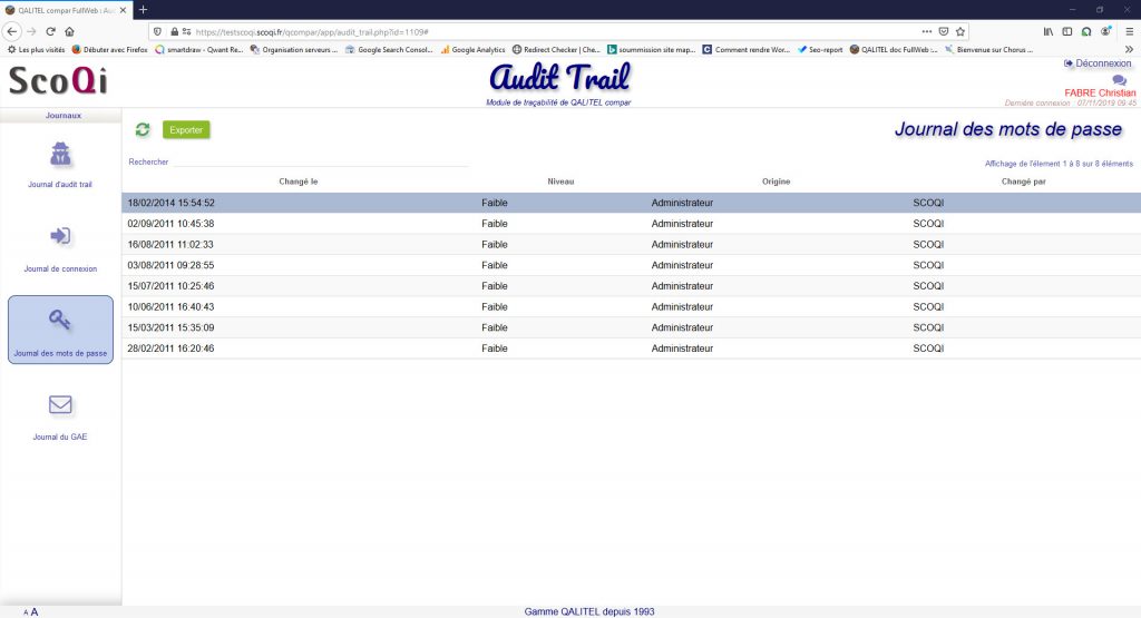 Logiciel-gestion-metrologie-instruments-mesure-gmao-qalitel-compar - module-tracabilite-audit-trail-mots-de-passe-qalitel-compar