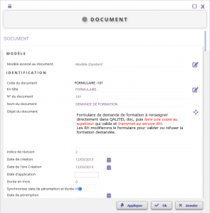 logiciel-gestion-des-documents-qalitel-doc - formulaire_pave_bleu_qalitel_doc_gestion_documentaire