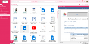Modes de consultations d'un document dans le portail de QALITEL doc v12